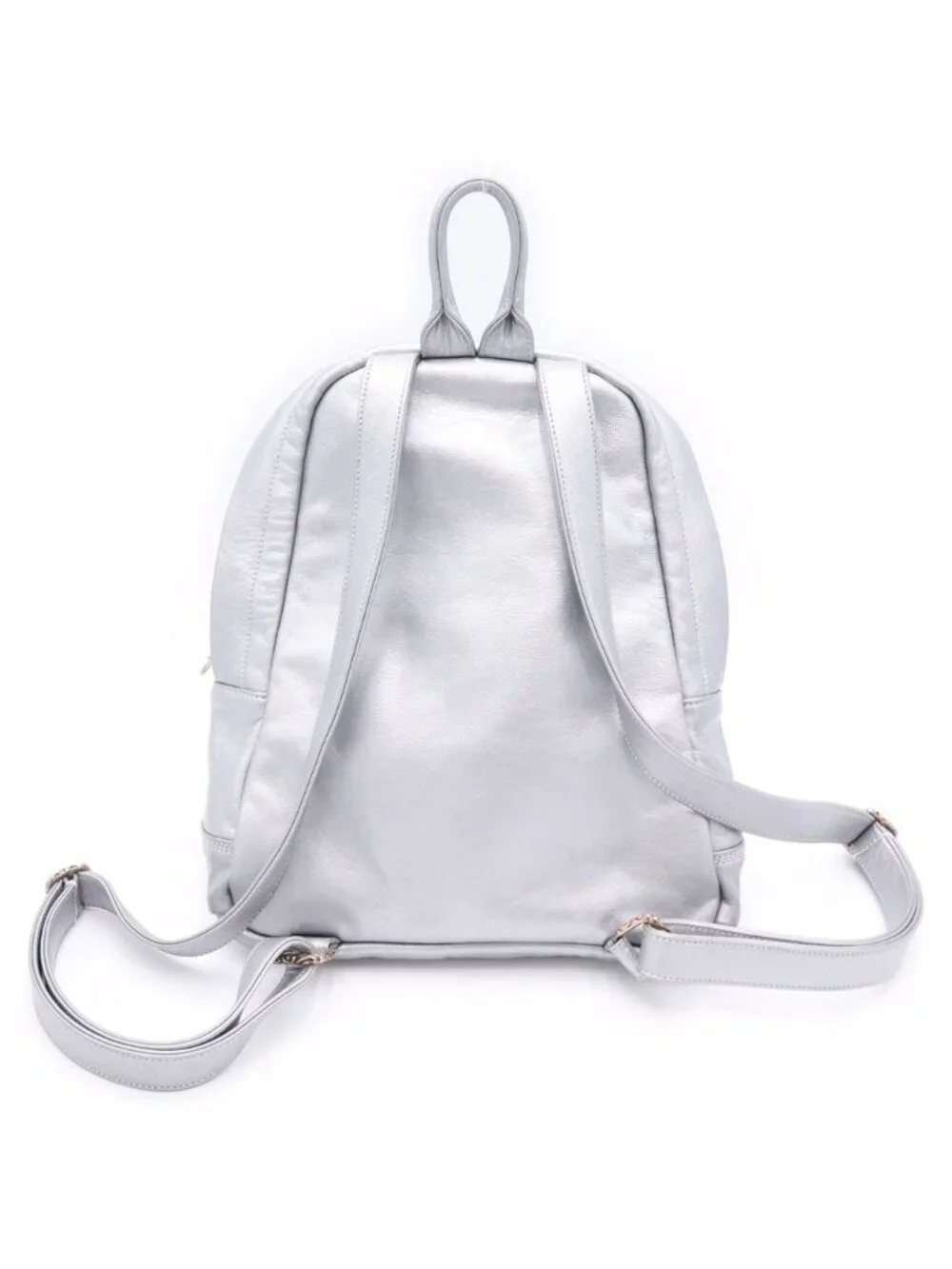 Chrome Hearts Grade Mini Leather Backpack Silver